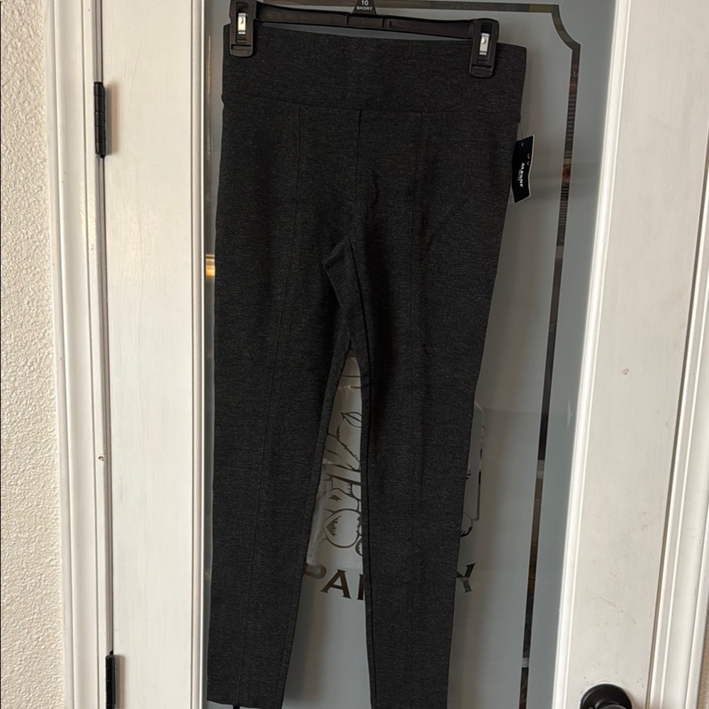 Alfani Gray Leggings Sleek Stretchy Design